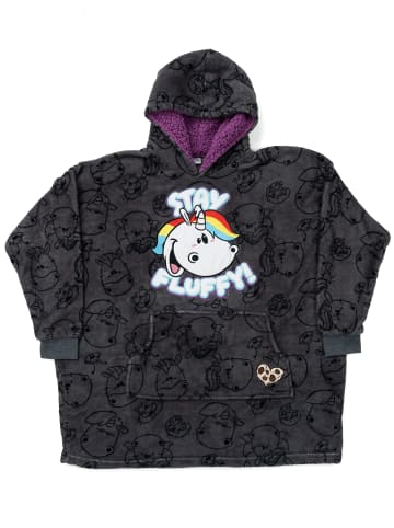Pummeleinhorn Pummeleinhorn Oversize Cozy Hoodie Übergroßer Kuschelpullover in schwarz