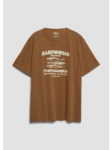 s.Oliver T-Shirt in 89D4_braun