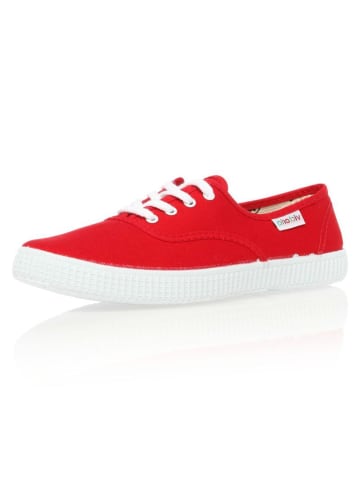Victoria Schnür-Tennisschuhe Rot