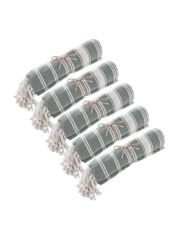 Butlers Hamamtuch SURFSIDE 5er-Set in Grün