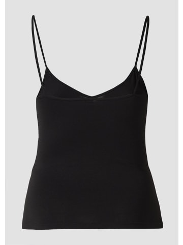 QS T-Shirt in 9999_schwarz