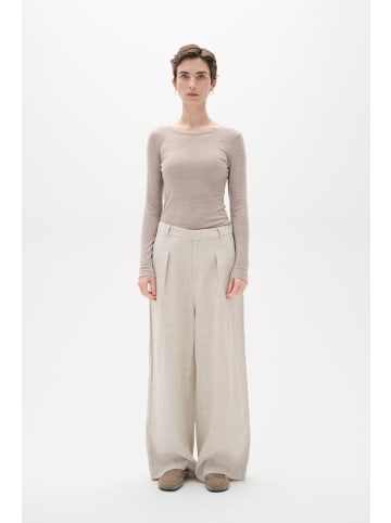 InWear Langarm-Shirt FangIW Slim fit in Oatmeal Melange