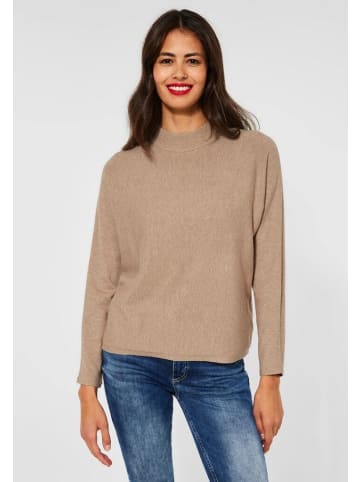 Street One Pullover in buff sand melange