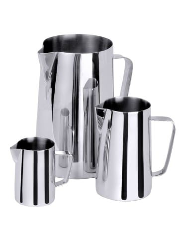 Contacto Milchkanne in silber