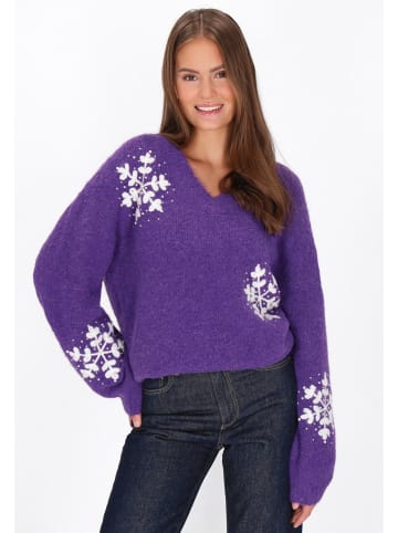 myMo Women Sweater in violet
