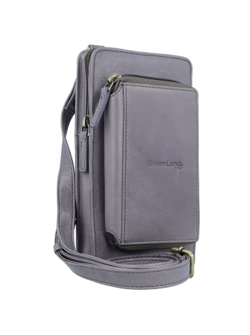 Greenland Nature Nature Soft Handytasche Leder 11 cm in grani