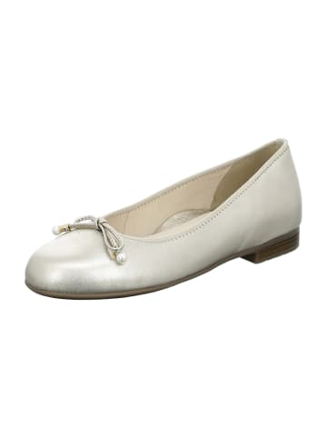 ara Elegante Ballerinas in Gold