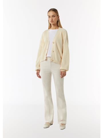 comma CI Strickjacke langarm in Creme