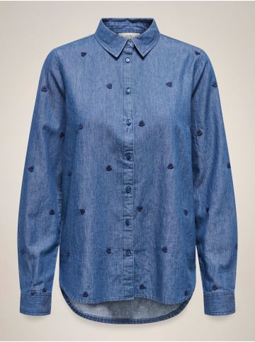 JDY Hemd in Medium Blue Denim