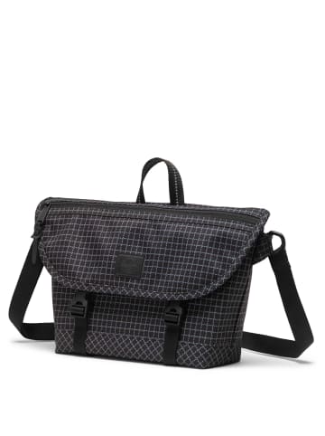 Herschel Cove Messenger - Umhängetasche S 24.5 cm (grid-black) in grid-black