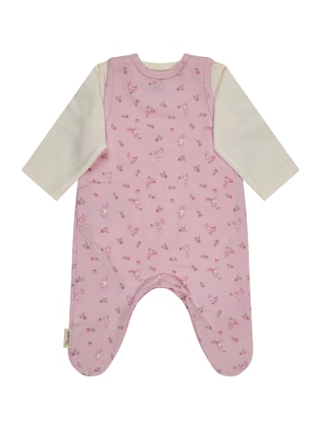 Sterntaler Strampler-Set Hase in rose