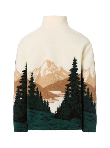 Gant Troyerpullover in ecru mehrfarbig