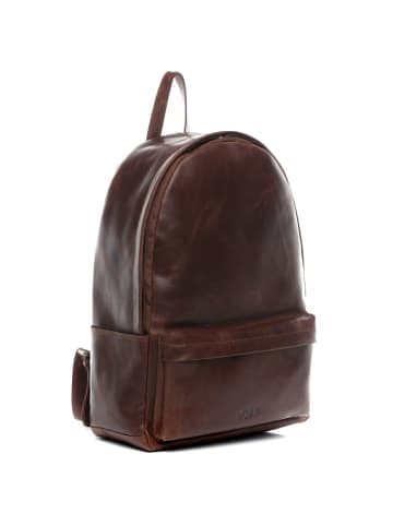 SID & VAIN Leder-Rucksack echt Leder Rucksack groß | Ledertasche braun ARCHIE in braun