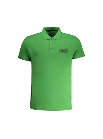 cavalli CLASS Grün Baumwolle Herren Polo Hemd