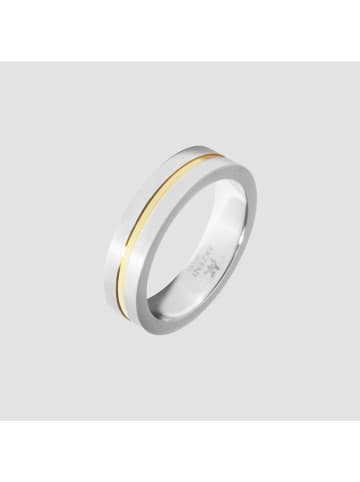 Adeliás Damen Ring aus Edelstahl in silber