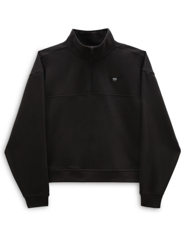 Vans Hoodie "Leighton Mock Neck Fleece" in Schwarz