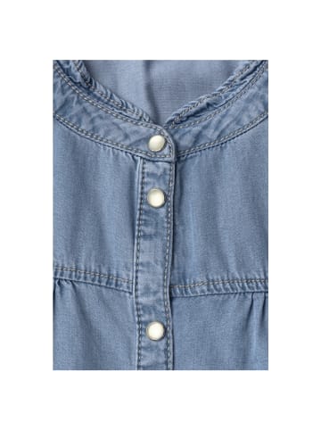Street One Halbarmbluse in light blue soft wash