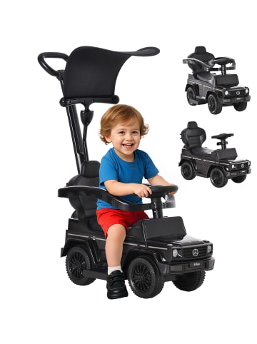 HOMCOM Mercedes-Benz Rutschauto Schwarz