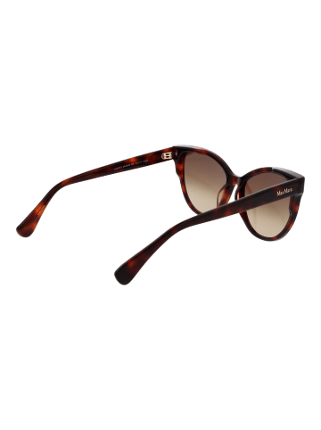 Max Mara Damen Sonnenbrillen Katzenauge Braun