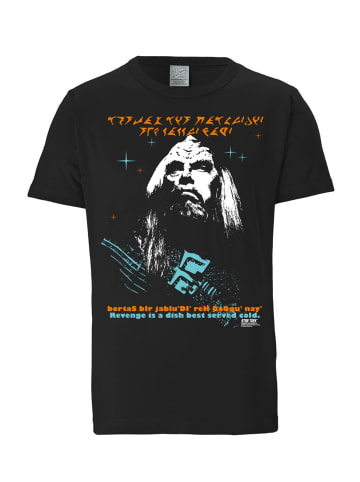 Logoshirt T-Shirt Star Trek - Klingon in schwarz