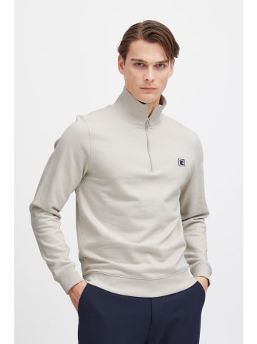 CASUAL FRIDAY Troyer CFSebastian 0130 halfzip sweatshirt 20505015 Basic Troyer mit Logostickerei in Beige