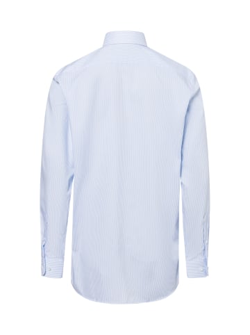 Finshley & Harding Businesshemd Easy Care in hellblau weiß