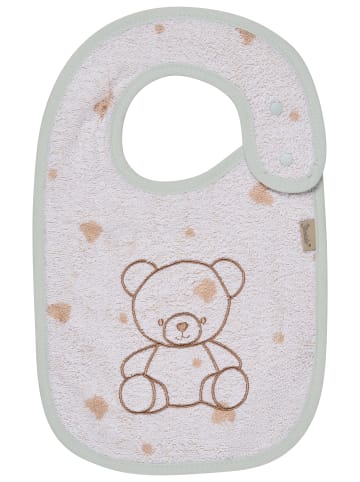 Sterntaler Lätzchen Druckknopf BÄR Bo in weiß