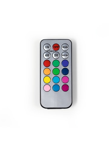 EASYmaxx LED-Leuchtkasten A4 9V weiß/schwarz 173 Buchstaben & 150 Emojis  Weiß