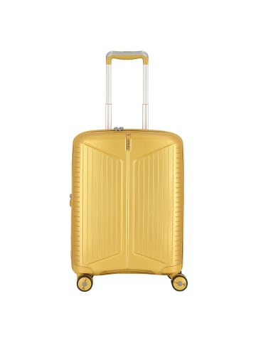 Jump Evae 4 Rollen Kabinentrolley 55 cm mit Dehnfalte yellow