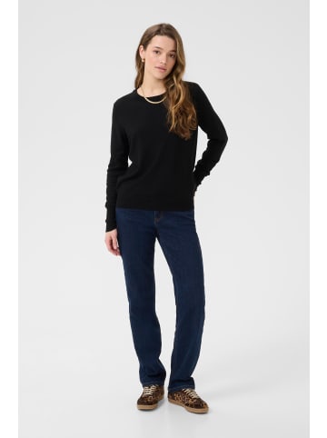 Kaffe Strickpullover KAlizza Regular fit in Black Deep