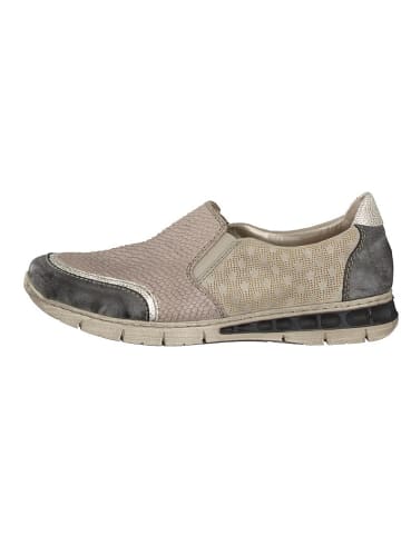 rieker Slipper in grau