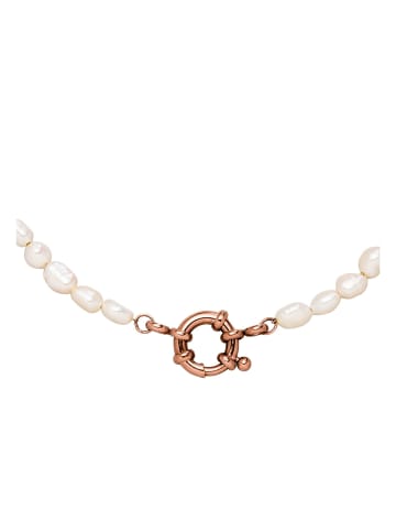 PURELEI Kette Pearl Charm 40-45 cm in Rosegold