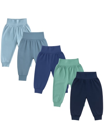 LOREZA 5er Set Unisex Babyhosen Hose Pumphose - Bunt