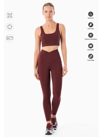 Organication Leggings LIBBY in Bordeaux