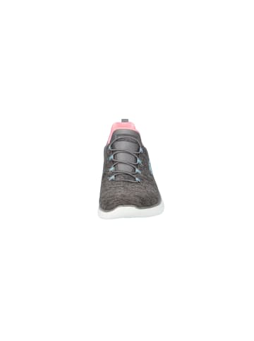 Skechers Sneaker SUMMITS - QUICK GETAWAY in gray/coral