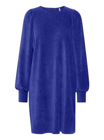 PULZ Jeans Blusenkleid in blau