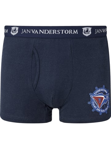Jan Vanderstorm 2er Pack Retropant HARRI in grau blau