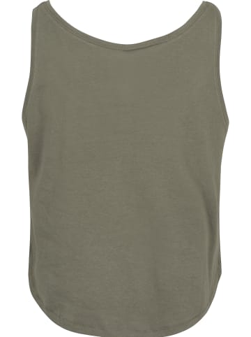 Mister Tee Mister Tee Damen Ladies Waiting For Friday Box Tank in olive