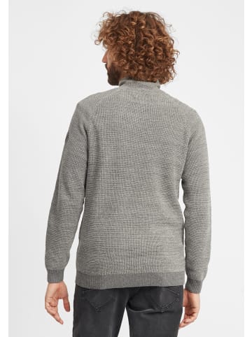 BLEND Strickpullover BHComulco 20712243ME Strickpulli aus Grobstrick in Grau