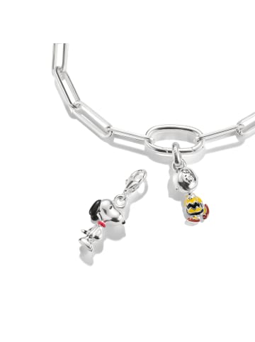 Thomas Sabo Charm-Anhänger Charlie Brown Peanuts in silber, bunt