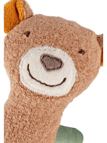 Sigikid Rassel-Greifling sigibaby in Braun/Beige