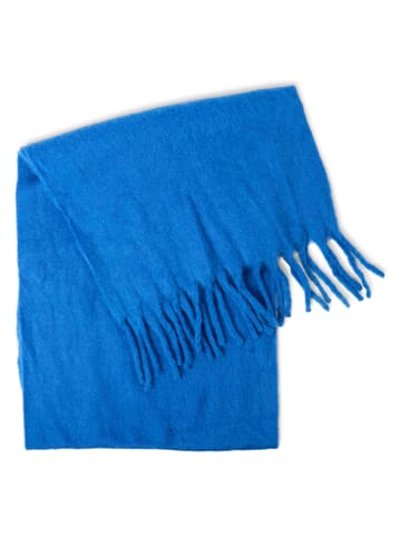 American Vintage Schal Zinaco in blau - 0002