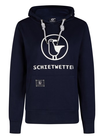 SCHIETWETTER Hoodie Gerti in navy/white