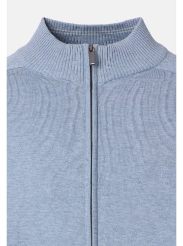 Casa moda Strickjacke Basic in Hellblau