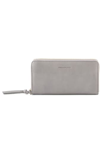 FREDs BRUDER Just Easy Geldbörse RFID Schutz Leder 18.5 cm in light grey
