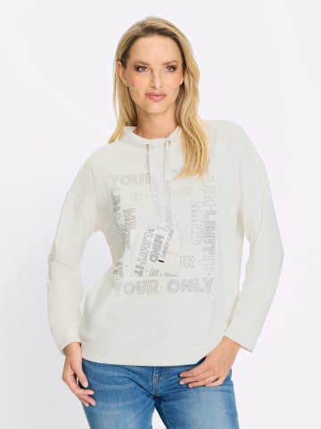 Heine Sweatshirt in ecru