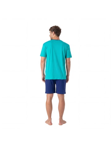 Munich Schlafanzug in Turquoise