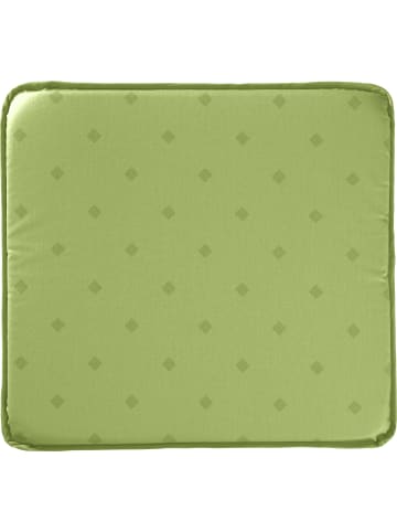 Erwin Müller Baumwollmischung Stuhlkissen Neuss in grün