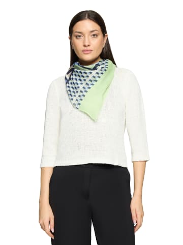 Betty Barclay Basic-Schal mit Print in Blau/Grün