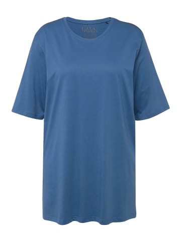 Ulla Popken Shirt in denimblau